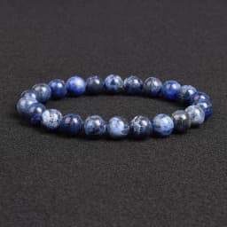 Genuine Natural Stone Bracelet Apatite Lapis Lazuli Agate Crystal Tiger Eye High Quality Gem Beads Bracelet Homme Jewelry Bangle
