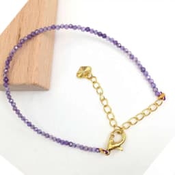 Fashion Faceted Gemstones 2mm Beads Necklace Bracelet Pink Quartz Crystal Tourmaline Agate Choker Men Female Jewelry Party Gift