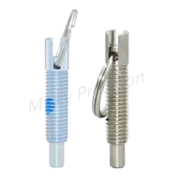 Index Plunger Stainless Steel 304 Pull Ring and Lock Nut Screw Index Plungers with Ring and Lock Pin M6 M8 M10 M12 M16