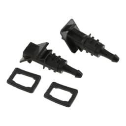 2Pcs 986301H510 Black Plastic Windscreen Washer Jets Windshield Washer Wiper Water Spray Nozzle Fit for Kia Ceed 2006 2007-2012