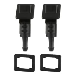 2Pcs 986301H510 Black Plastic Windscreen Washer Jets Windshield Washer Wiper Water Spray Nozzle Fit for Kia Ceed 2006 2007-2012