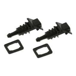 2Pcs 986301H510 Black Plastic Windscreen Washer Jets Windshield Washer Wiper Water Spray Nozzle Fit for Kia Ceed 2006 2007-2012