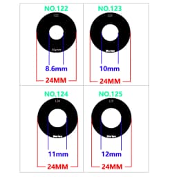 OD24mm LED Moving Head Spot/Beam/Wash Light Gobo Wheel Replacement for Show DJ Disco Party Stage Lighting Photography Backgroud