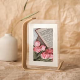 VCC Acrylic Wooden Photo Frame Herbarium Display Frame DIY Frame Photo Frames For Wedding Party Picture Frame Photo Decor