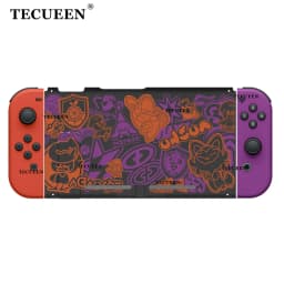 For PM Scarlet Violet Edition Replacement Shell for Nintendo Switch Console & Joy-Con DIY Parts Housing Case Accessories