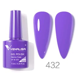 VENALISA Nail Gel Polish VIP4 Pastel Varnish Semi Permanent Soak off UV LED Nail Gel Lacquer Full Coverage Hema Free Gel Varnish