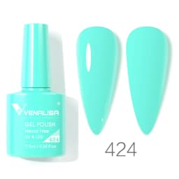 VENALISA Nail Gel Polish VIP4 Pastel Varnish Semi Permanent Soak off UV LED Nail Gel Lacquer Full Coverage Hema Free Gel Varnish