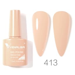 VENALISA Nail Gel Polish VIP4 Pastel Varnish Semi Permanent Soak off UV LED Nail Gel Lacquer Full Coverage Hema Free Gel Varnish