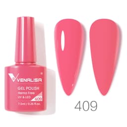 VENALISA Nail Gel Polish VIP4 Pastel Varnish Semi Permanent Soak off UV LED Nail Gel Lacquer Full Coverage Hema Free Gel Varnish