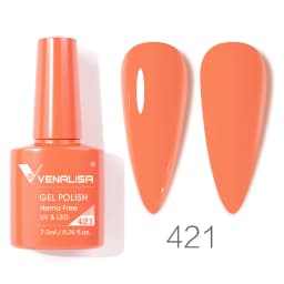 VENALISA Nail Gel Polish VIP4 Pastel Varnish Semi Permanent Soak off UV LED Nail Gel Lacquer Full Coverage Hema Free Gel Varnish