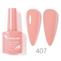 VENALISA Nail Gel Polish VIP4 Pastel Varnish Semi Permanent Soak off UV LED Nail Gel Lacquer Full Coverage Hema Free Gel Varnish