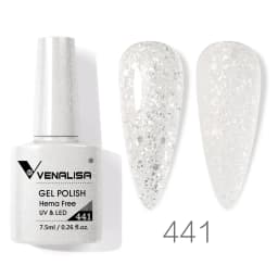 VENALISA Nail Gel Polish VIP4 Pastel Varnish Semi Permanent Soak off UV LED Nail Gel Lacquer Full Coverage Hema Free Gel Varnish