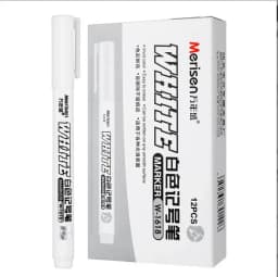 1 Pcs White Marker Pens Paint Oily Waterproof 1mm Tattoo Skin Markers Scribe Gel Pen DIY Permanent Makeup Tattoo Supplies