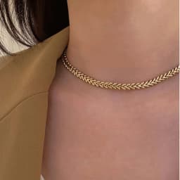 New Snake Chain Stainless Steel Choker Necklace, Anti-fade Fashion Sexy Neck Jewelry Accessories For Women Party Daily Wear