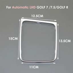 For DSG Gear Frame Bracket Circle Gear Shift Knob Base Trim Circle Automatic Gear Shift Knob For Golf 7 7.5 Left Driver Hand