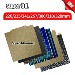 300/180/220/235/310mm PEO Bulid Plate H1H Magnetic Double Sided PEY PET PEI Sheet For K1 Max Ender 3 5 CR10 P1P X1 MK3S Upgrade