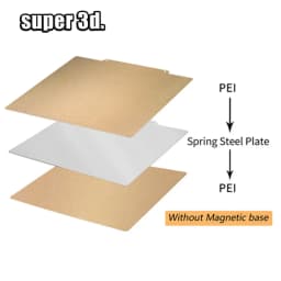 300/180/220/235/310mm PEO Bulid Plate H1H Magnetic Double Sided PEY PET PEI Sheet For K1 Max Ender 3 5 CR10 P1P X1 MK3S Upgrade