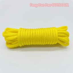 5 Meters Dia.4mm 7 Stand Cores Parachute Cord Lanyard Outdoor Camping Rope Climbing Hiking Survival Equipment Tent Accessories