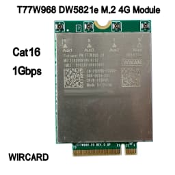 T77W968 DW5821e-eSIM X20 LTE Cat16 1Gbps FDD-LTE TDD-LTE 4G Module For Dell 5420 5424 7424 7400 7210 Laptop