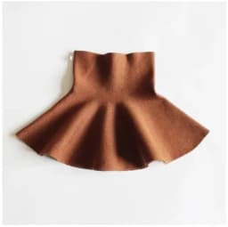 2-10Year Toddler Baby Girl Knit Tutu Skirt For Kids Autumn Winter Princess Skirts Mini Pleated Children's Clothing Girls Clothes
