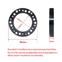 new Steering Wheel HUB 1/2 INCH Spacer Steering Wheel Hub Boss Kit Adapter Spacer 13mm