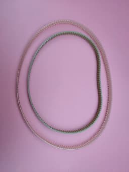 2Pcs 100% New Replacement Belt For Silvercrest-SBB 850 A1/SBB850A1/SBB850-A1  Bread Maker Machine