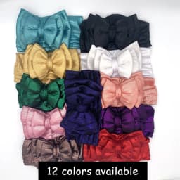 Sweet Bowknot Turban Cap for Woman Metallic luster African Head Wrap Bonnet Party Headpiece Turbante Mujer Muslim Headscarf Hat