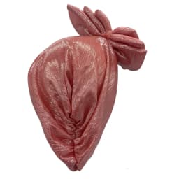 Sweet Bowknot Turban Cap for Woman Metallic luster African Head Wrap Bonnet Party Headpiece Turbante Mujer Muslim Headscarf Hat