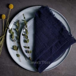 Large Napkins Cotton Gauze 41cm Napkin Muslin Tea Towels Dinner Retro Cheesecloth Wedding Party Rustic Table Decoration 16inch
