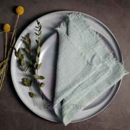 Large Napkins Cotton Gauze 41cm Napkin Muslin Tea Towels Dinner Retro Cheesecloth Wedding Party Rustic Table Decoration 16inch