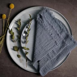 Large Napkins Cotton Gauze 41cm Napkin Muslin Tea Towels Dinner Retro Cheesecloth Wedding Party Rustic Table Decoration 16inch