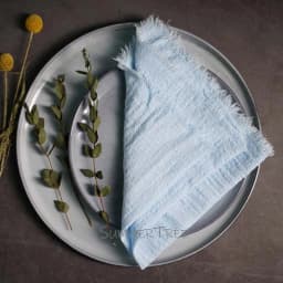 Large Napkins Cotton Gauze 41cm Napkin Muslin Tea Towels Dinner Retro Cheesecloth Wedding Party Rustic Table Decoration 16inch