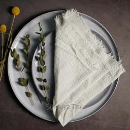 Large Napkins Cotton Gauze 41cm Napkin Muslin Tea Towels Dinner Retro Cheesecloth Wedding Party Rustic Table Decoration 16inch