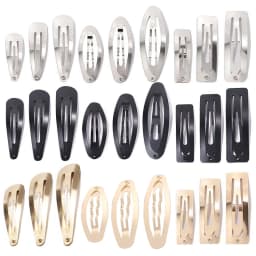 20Pcs Black Hair Clips Snap Alligator Hairpin Base for DIY Jewelry Making Women Girls Hairgrip Setting Hair Accessories Supplies