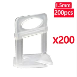 25-1200PCS Floor Tile Leveling System Clips Spacers Straps Tile Piler Wadge for Ceramic Tile Laying Leveling Construction Tools