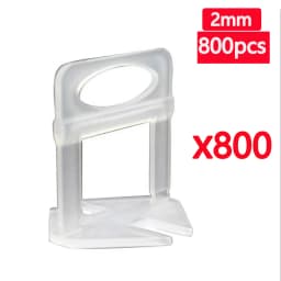 25-1200PCS Floor Tile Leveling System Clips Spacers Straps Tile Piler Wadge for Ceramic Tile Laying Leveling Construction Tools