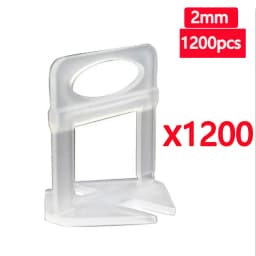 25-1200PCS Floor Tile Leveling System Clips Spacers Straps Tile Piler Wadge for Ceramic Tile Laying Leveling Construction Tools