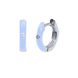 New Stainless Steel Multicolor Enamel Hoop Earrings Cute Crystal Zirconia Small Huggie Cartilage Helix Tragus Piercing Jewelry
