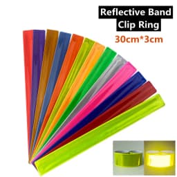 Reflective Bands for Adults Night Security Walking Running Cycling Safety Bracelets Reflector for Things Wristbands Armbands 1Pc