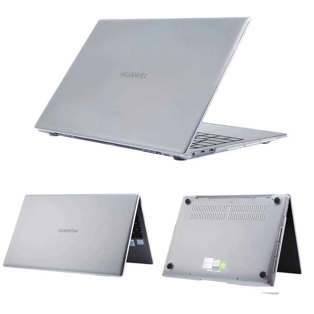 For Huawei Matebook 14s 13s X Pro 2022 2021 D14 D15 16 Crystal and Matte Transparent PC Cover Drop-proof Laptop Protective Case