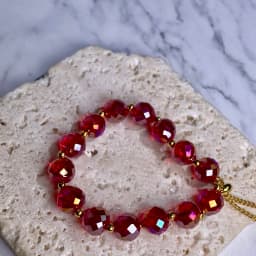 CARLIDANA Fashion Colorful Artificial Austria Crystal Bracelet New Shiny Stone Beads Rope Chain Strand Bracelets for Women Party