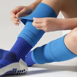Soccer Shin Guards Calf Sleeve With Double Pocket Can Insert Leg Guards Adults Youths Kids  Football Training Protective Gear