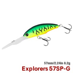 TSURINOYA 57sp Minnow Wobblers Pike Fishing Lure Artificial Bait Hard Swimbait 57mm 8.2g Crankbaits Professional Fishing Lures