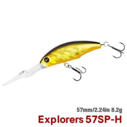 TSURINOYA 57sp Minnow Wobblers Pike Fishing Lure Artificial Bait Hard Swimbait 57mm 8.2g Crankbaits Professional Fishing Lures