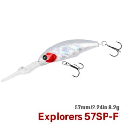 TSURINOYA 57sp Minnow Wobblers Pike Fishing Lure Artificial Bait Hard Swimbait 57mm 8.2g Crankbaits Professional Fishing Lures