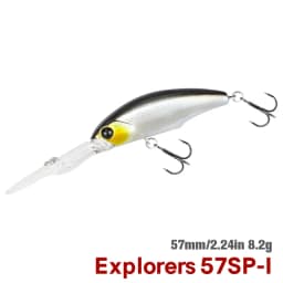 TSURINOYA 57sp Minnow Wobblers Pike Fishing Lure Artificial Bait Hard Swimbait 57mm 8.2g Crankbaits Professional Fishing Lures