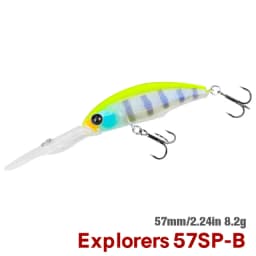 TSURINOYA 57sp Minnow Wobblers Pike Fishing Lure Artificial Bait Hard Swimbait 57mm 8.2g Crankbaits Professional Fishing Lures