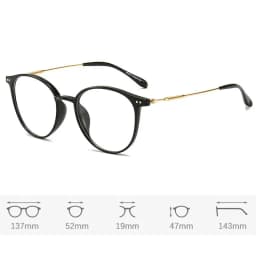 Luxury Brand Myopia Glasses Anti-Blue Light Computer Eyeglasses Women Fashion Prescription Near Sight Glasses Diopter 0 To -4.0