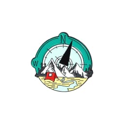 Go Camping Enamel Pin Touring Car Camper Outdoor Tent Brooch Collar Badge Mountain Climbing Adventure Jewelry Gift