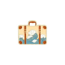 Go Camping Enamel Pin Touring Car Camper Outdoor Tent Brooch Collar Badge Mountain Climbing Adventure Jewelry Gift